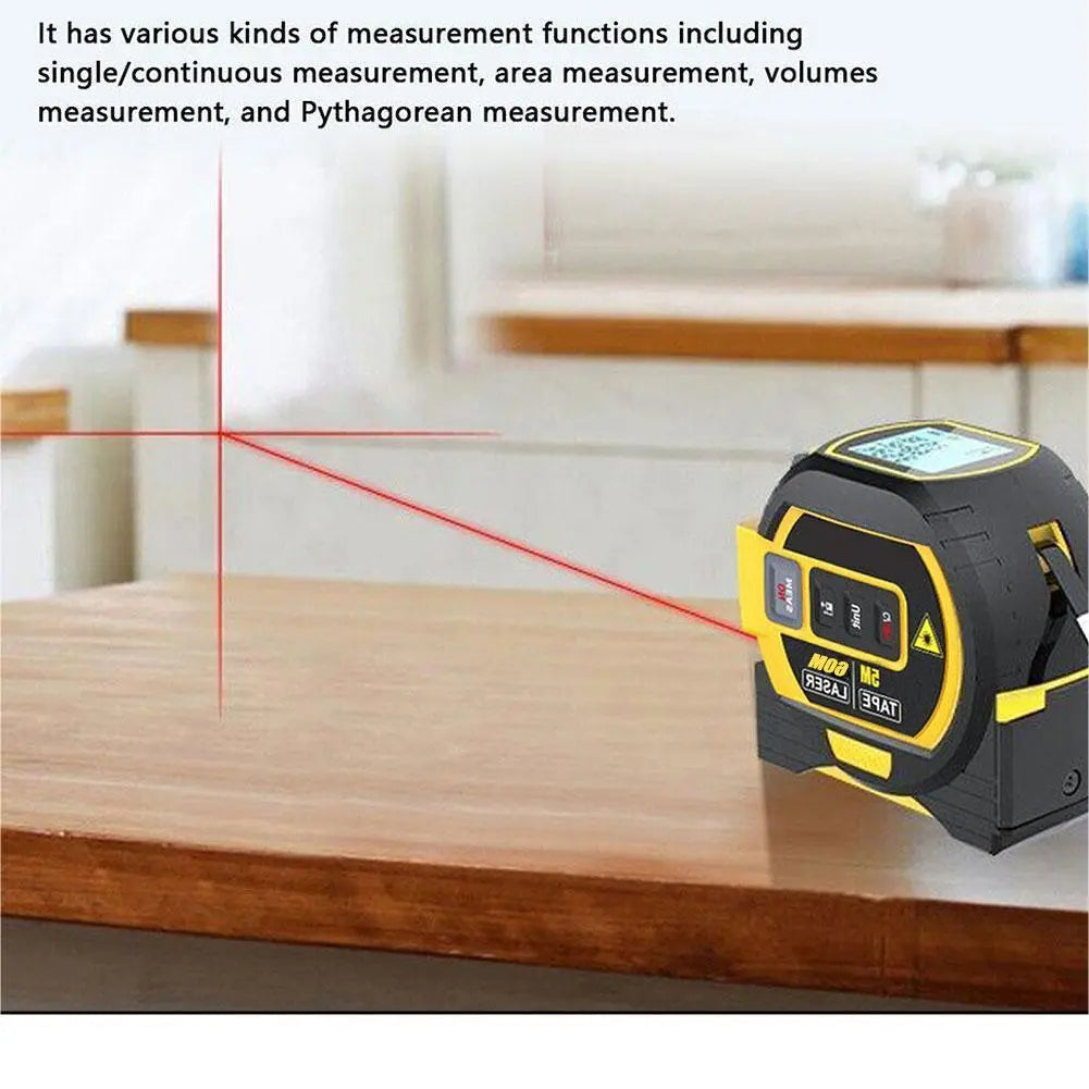 3 In 1 Ruler / Laser Rangefinder